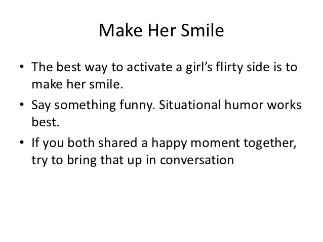 Ways To Make A Girl Smile Through Text Ways To Make A Girl Smile Through Text